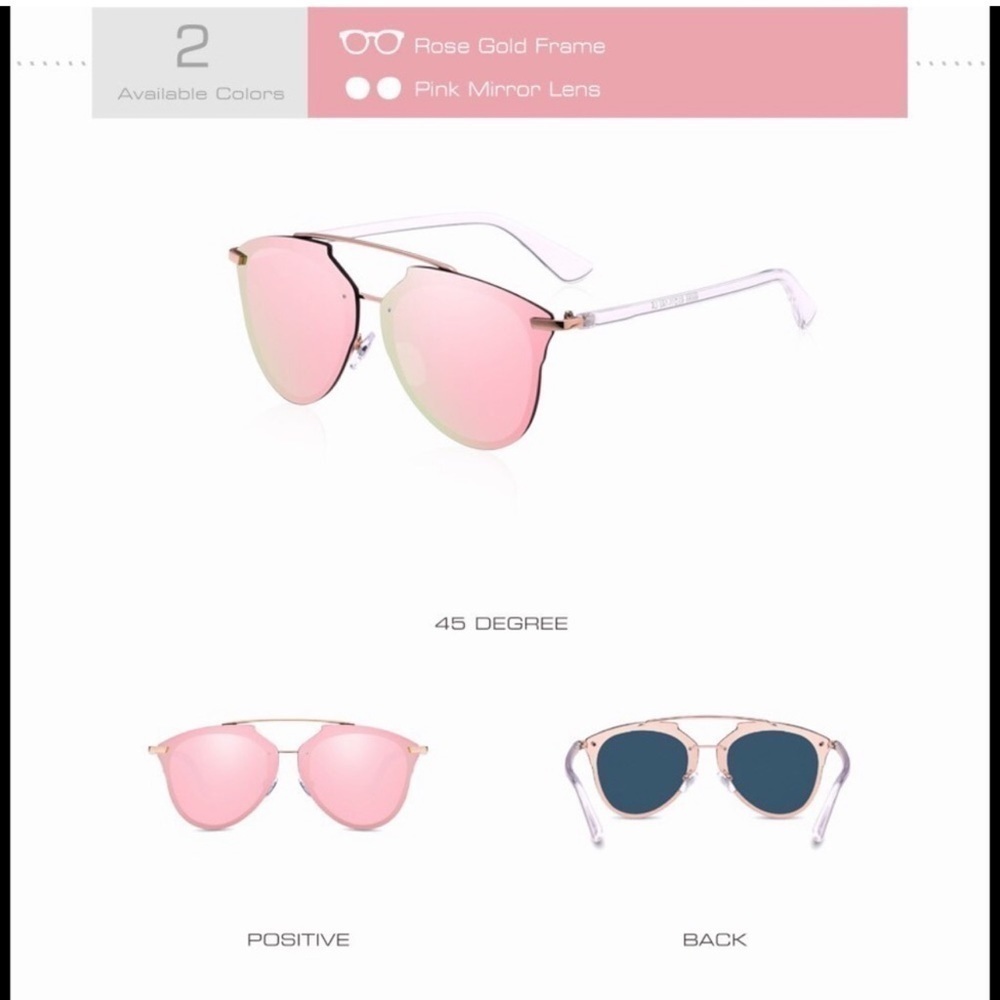Mirrored Sunglasses - Picture 2 of 2
